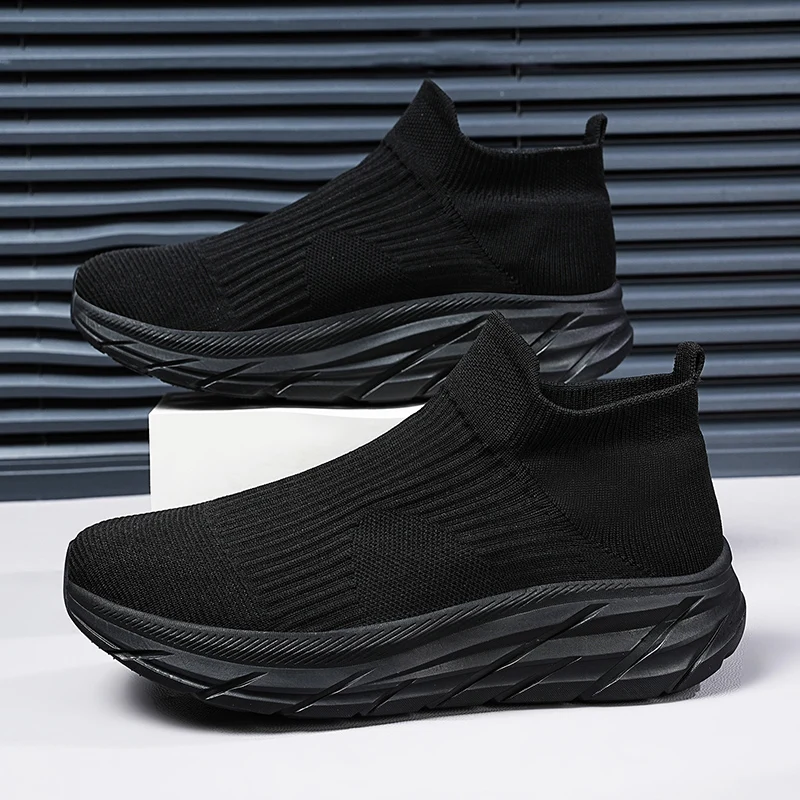 MAEDEF Men's Running Shoes Lightweight Breathable Mesh Elastic Comfortable Durable Fashion Casual Hot Selling Sports Sneakers