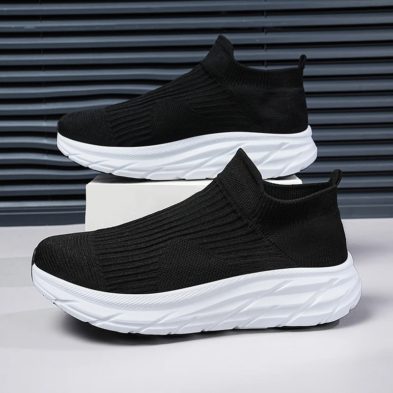 MAEDEF Men's Running Shoes Lightweight Breathable Mesh Elastic Comfortable Durable Fashion Casual Hot Selling Sports Sneakers
