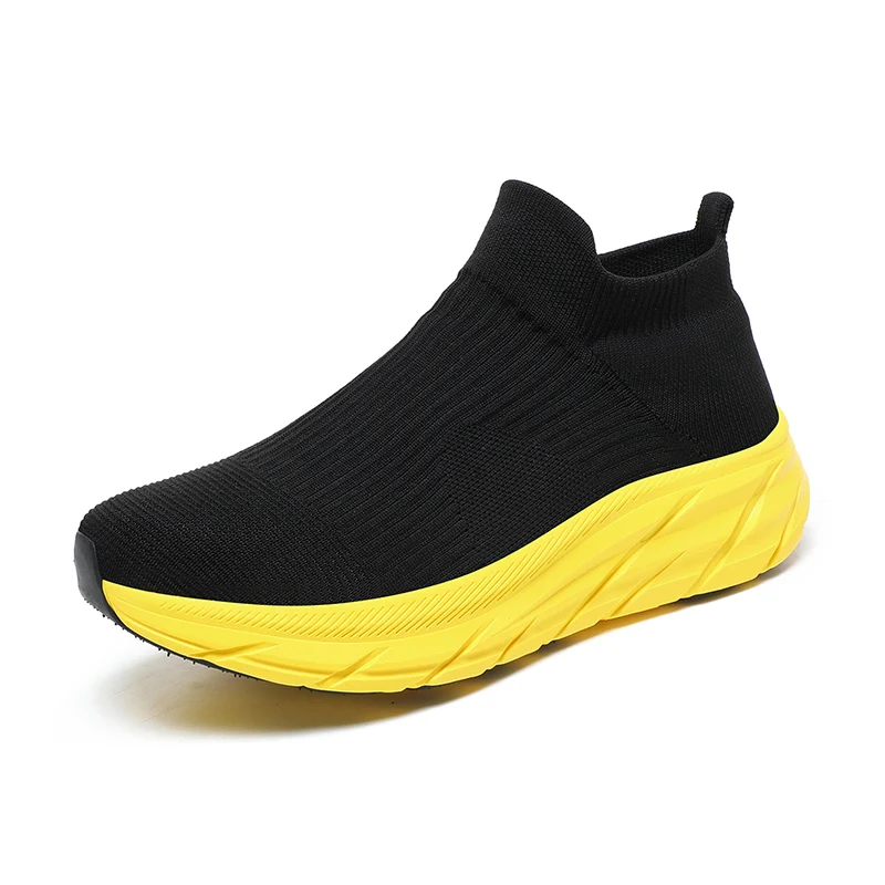 MAEDEF Men's Running Shoes Lightweight Breathable Mesh Elastic Comfortable Durable Fashion Casual Hot Selling Sports Sneakers