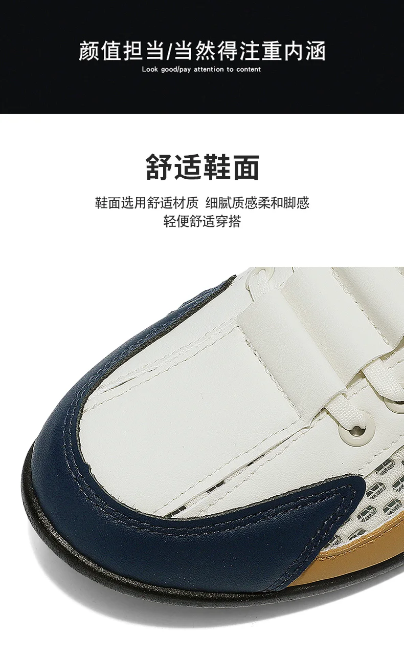 2026 Summer New Style Closed-Toe Half-Slip Men's Shoes with Breathable Mesh Slip-On Design, Fashionable and Breathable Loafers