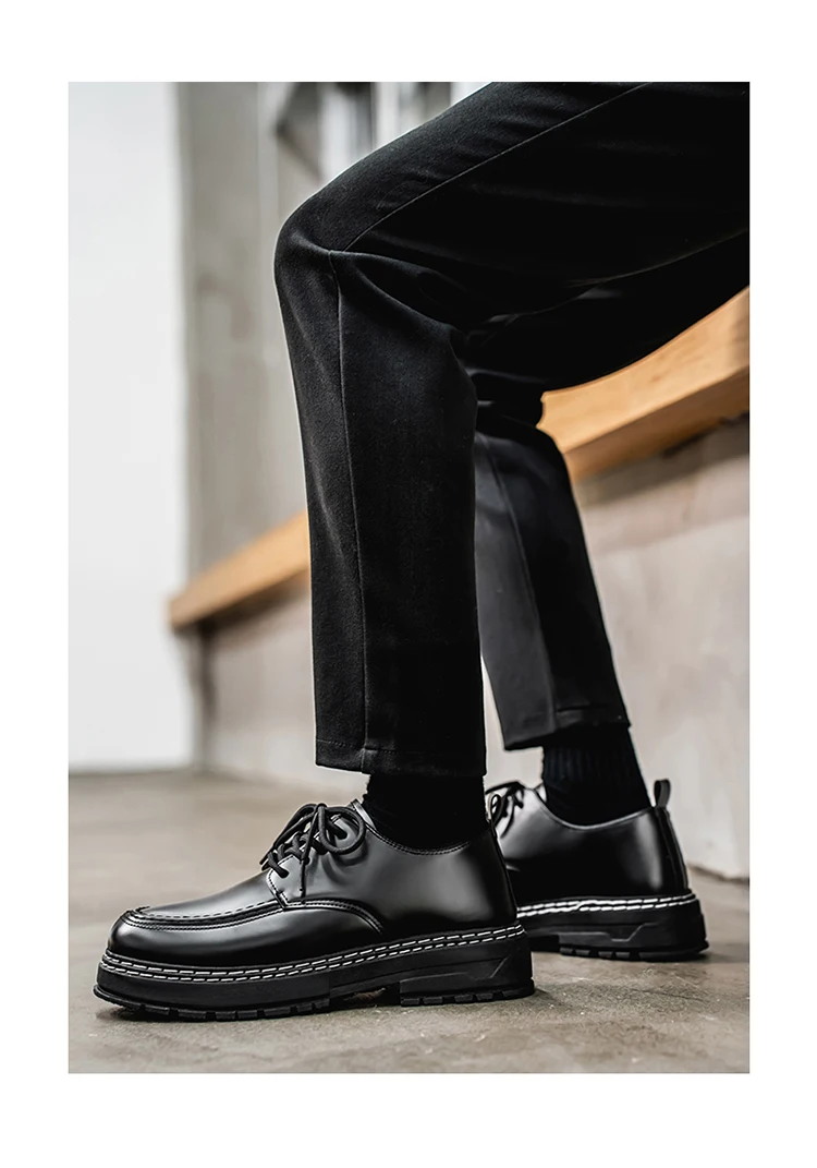 2025 New Men's Leather Shoes - Durable, Comfortable, Breathable & Stylish