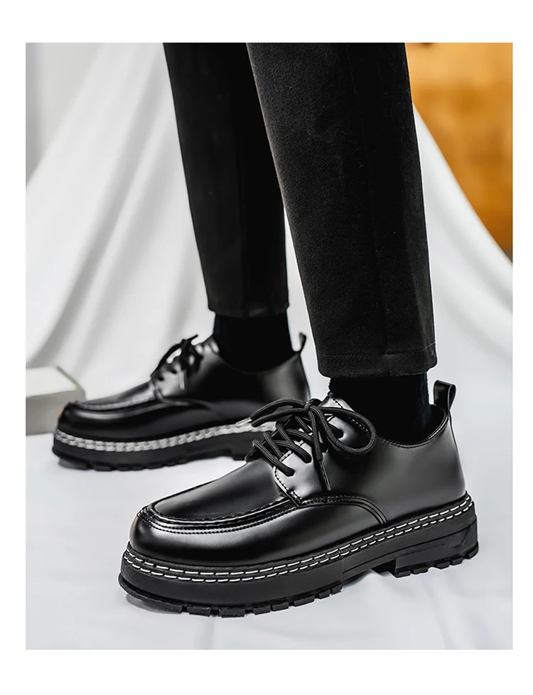 2025 New Men's Leather Shoes - Durable, Comfortable, Breathable & Stylish