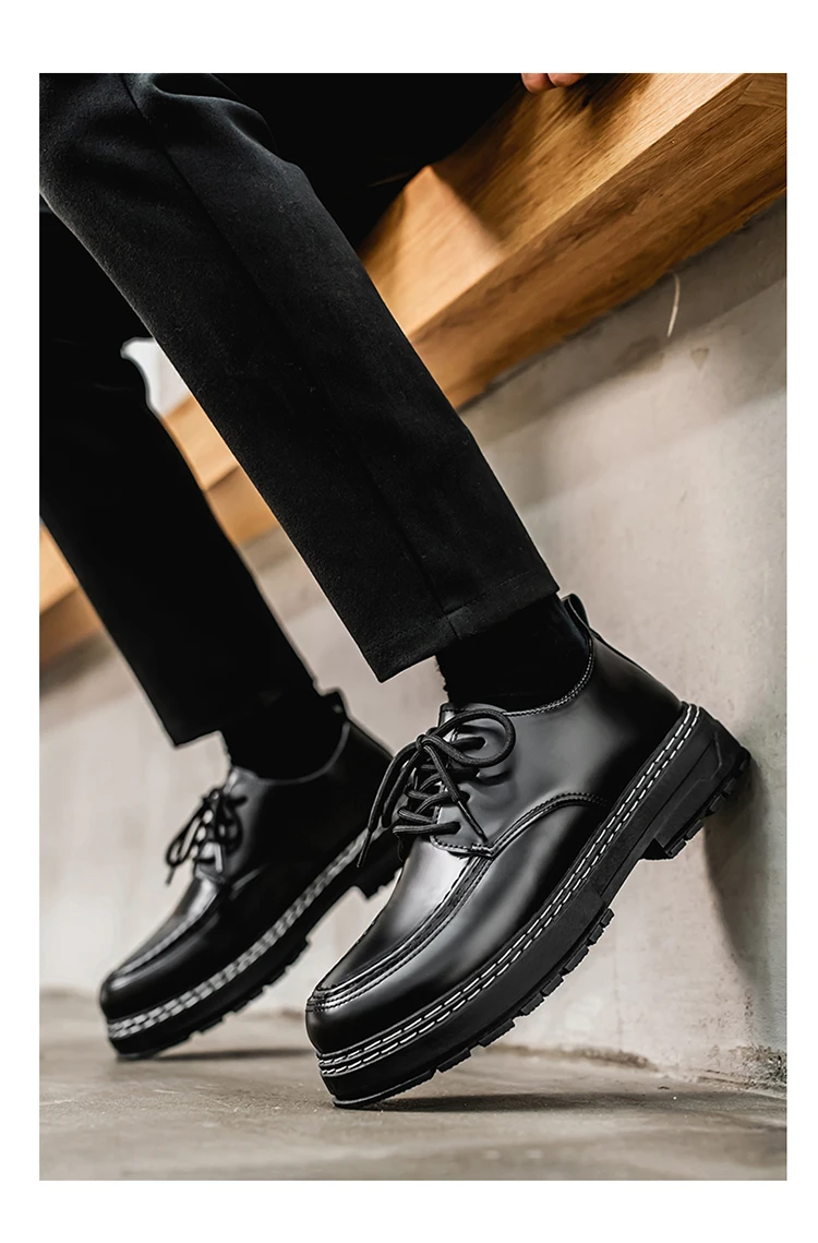 2025 New Men's Leather Shoes - Durable, Comfortable, Breathable & Stylish
