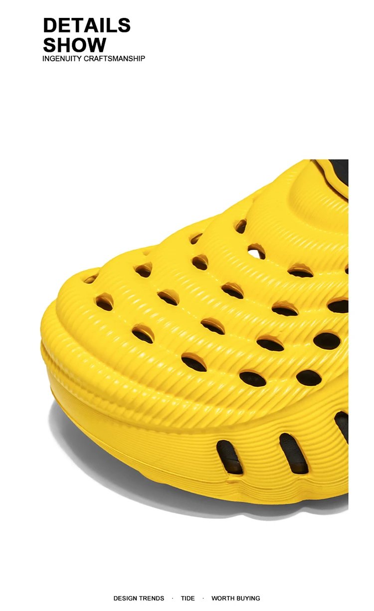2026 NEW Men Clogs Sandals Summer Outdoor Garden Clogs Hole Shoes Male Casual Shoes Water Shoes Comfort Home Soft Slippers
