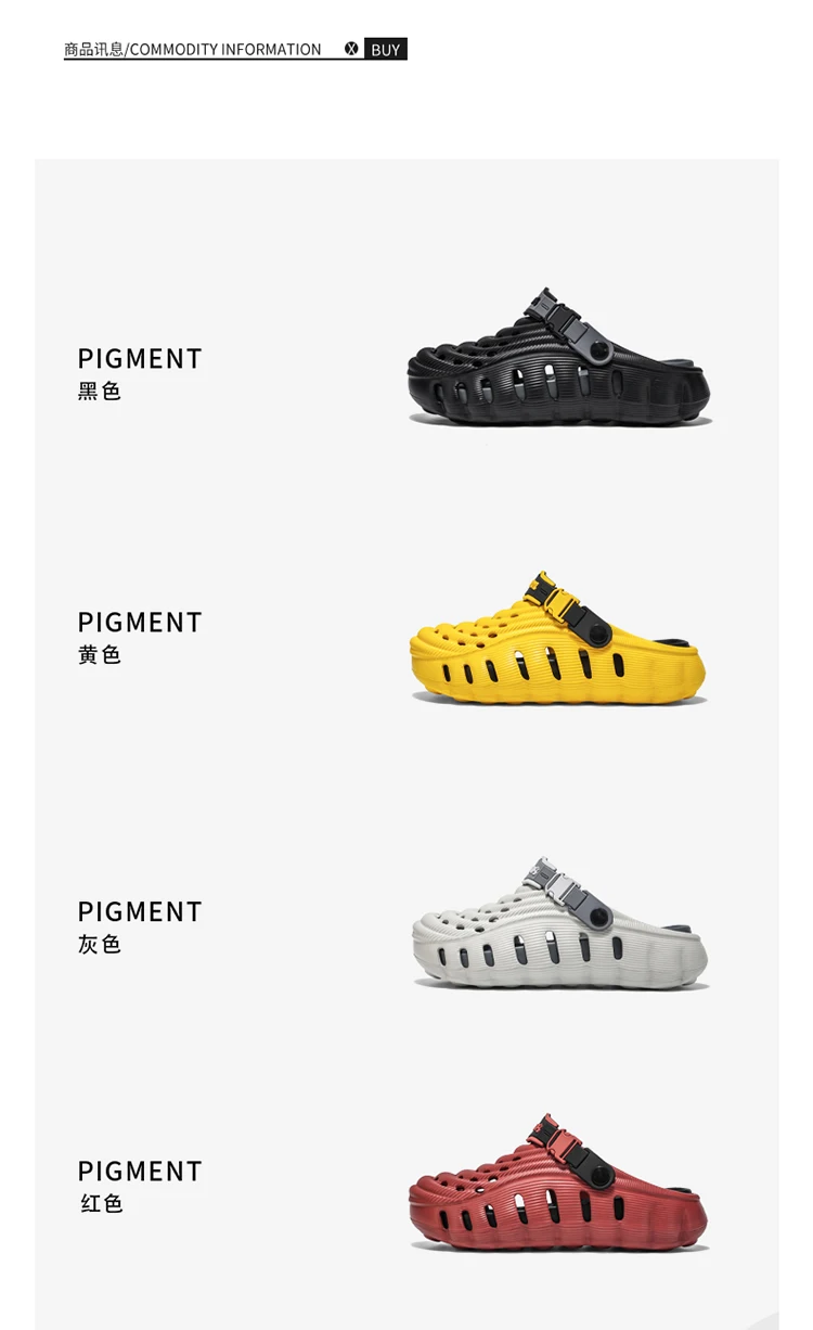 2026 NEW Men Clogs Sandals Summer Outdoor Garden Clogs Hole Shoes Male Casual Shoes Water Shoes Comfort Home Soft Slippers