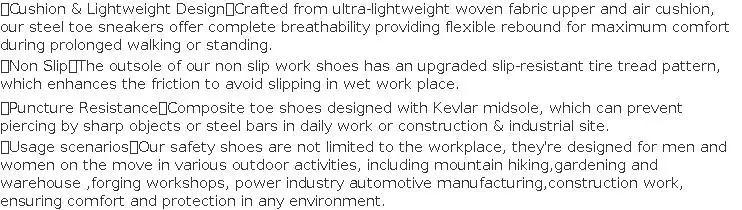 Brown Welding Work Boots for Men Women Slip on Steel Toe Safety Shoes Comfortable Work Boots Puncture Proof Construction Shoes