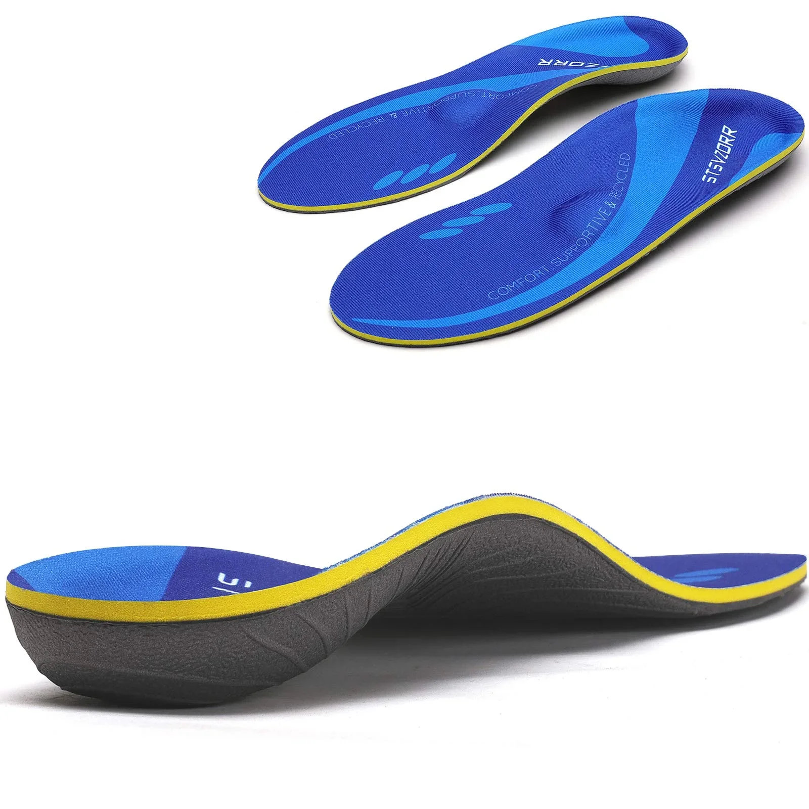 Arch Support Metatarsalgia Insole Plantar Fasciitis Pain Relief Orthotic Insert,Flat Feet Orthopedic Insoles Running Sport Sole