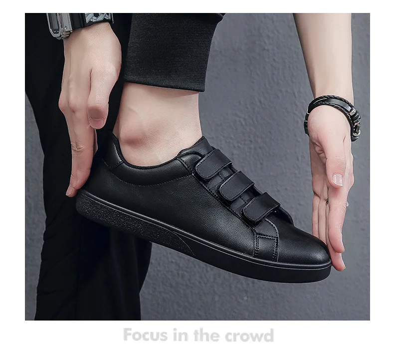 New autumn white shoes Fashion non slip board shoes Outdoor skateboarding loafers comfortable Shoe Flat Male Sneakers Tenis Para