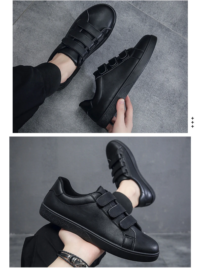 New autumn white shoes Fashion non slip board shoes Outdoor skateboarding loafers comfortable Shoe Flat Male Sneakers Tenis Para