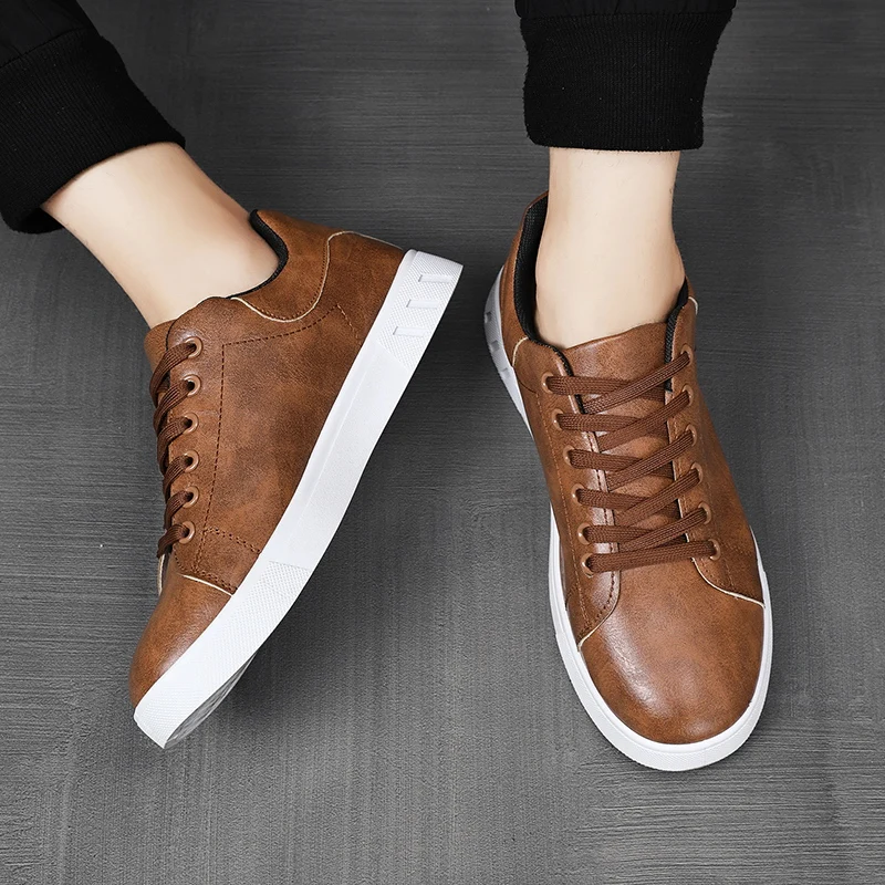 Men's Lightweight and Comfortable Skateboard Shoes, Outdoor Casual Sports Shoes