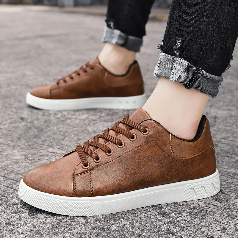 Men's Lightweight and Comfortable Skateboard Shoes, Outdoor Casual Sports Shoes