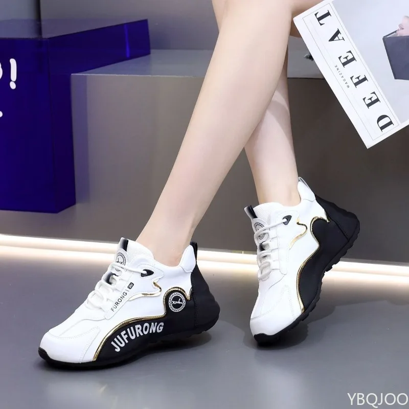 Large Size Spring and Autumn New Thick Sole Height Increasing Casual Men's Shoes Niche Trend Versatile Flat Sports Men's Shoes