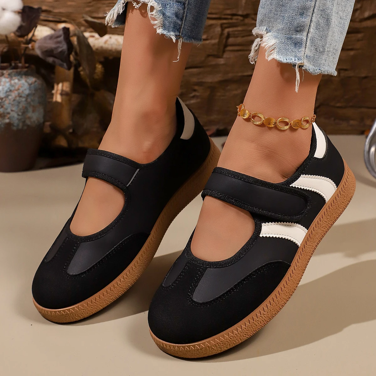Women Large Size Casual Sneakers New Slip on Walking Shoes Spring Autumn Soft Bottom Board Shoes for Women Zapatos De Mujer