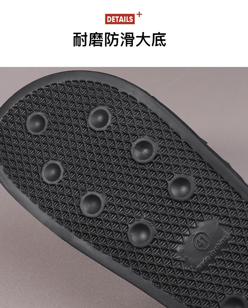 New Mens Slippers Velcro Strap Slipper Lightweight Slide Summer Beach Shoe Soft Mules Slide Flip Men Big Size Sandal Casual Clog