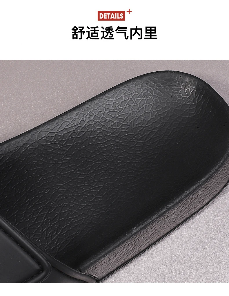 New Mens Slippers Velcro Strap Slipper Lightweight Slide Summer Beach Shoe Soft Mules Slide Flip Men Big Size Sandal Casual Clog