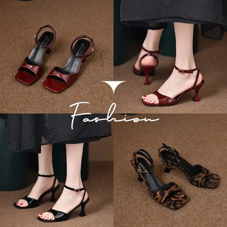 Summer 2026 New Brand Women's Shoes Women Design Sexy High Heels Elegant Shallow Mouth Bride Shoes Mujer Zapatos Luxury Shoes