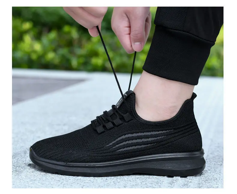 ​Men's Casual Sneakers Summer Breathable Flat Shoes Lightweight Affordable Free Shipping Shoes​