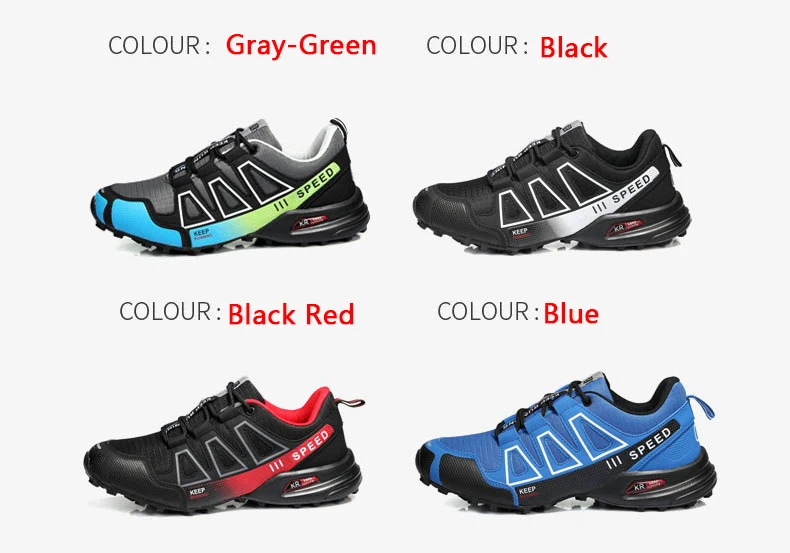 New Men's Boots Outdoor Hiking Sports Boots Men's Lightweight Comfortable And Breathable Casual Sports Shoes Size 39-47 Men's
