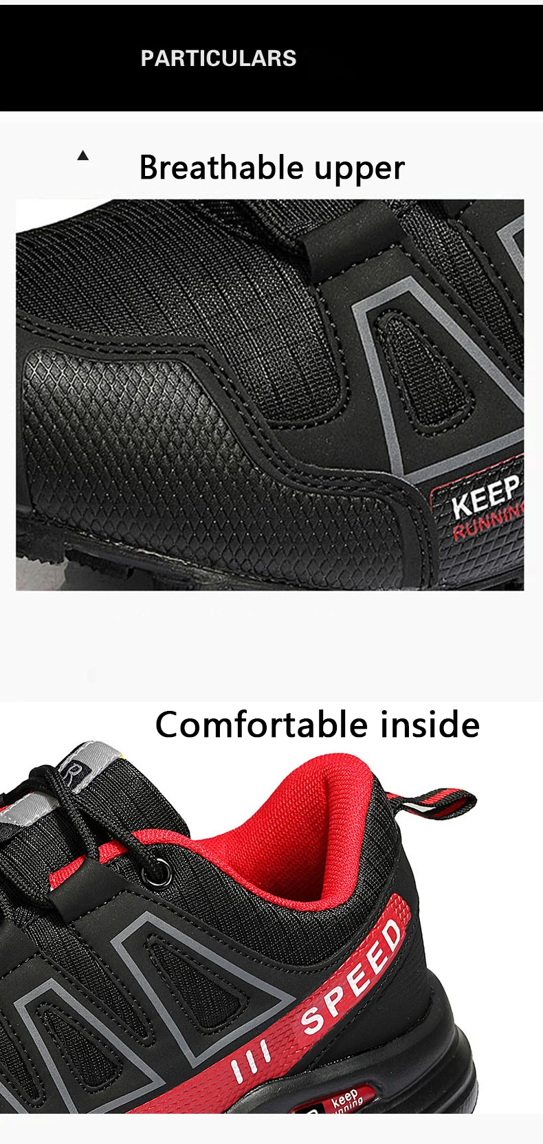 New Men's Boots Outdoor Hiking Sports Boots Men's Lightweight Comfortable And Breathable Casual Sports Shoes Size 39-47 Men's
