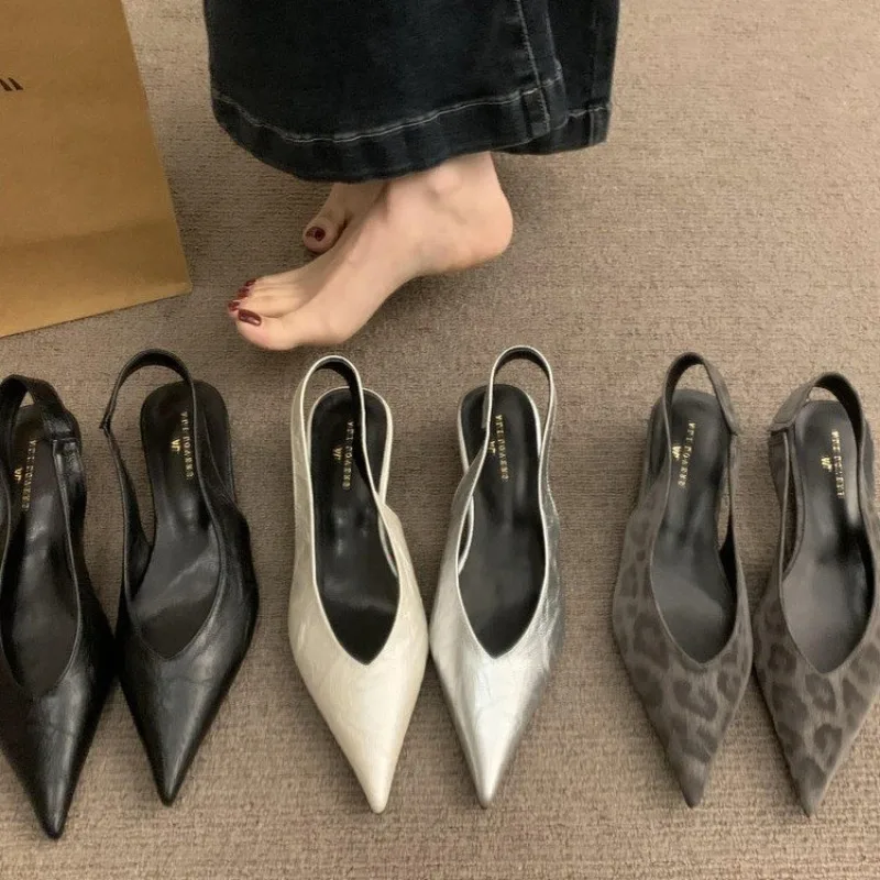 Women’s low-heeled high-heeled shoes – New for 2026: Summer low-heeled flats – Comfortable sandals