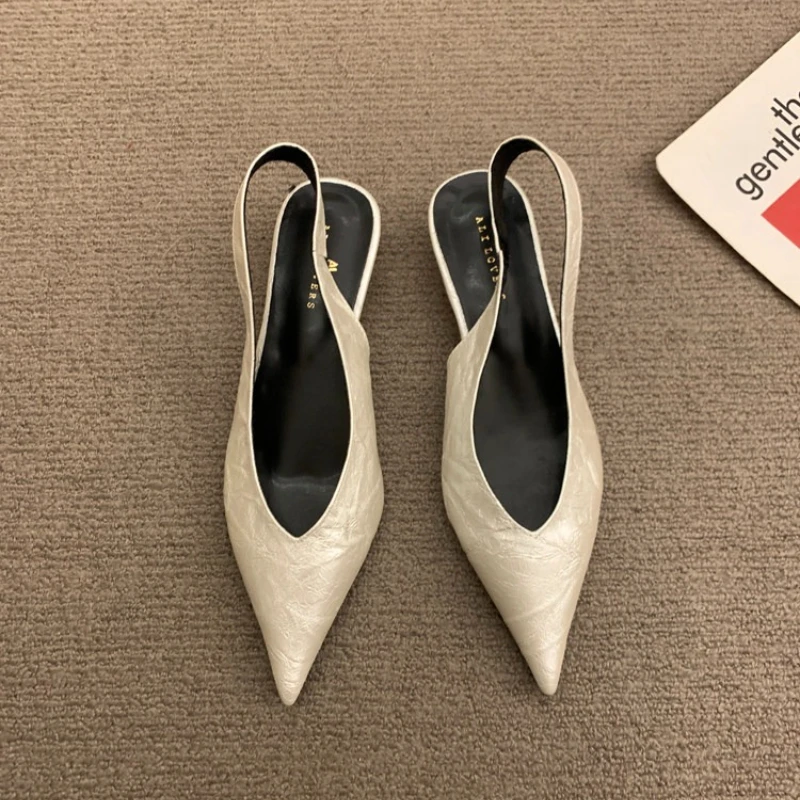 Women’s low-heeled high-heeled shoes – New for 2026: Summer low-heeled flats – Comfortable sandals