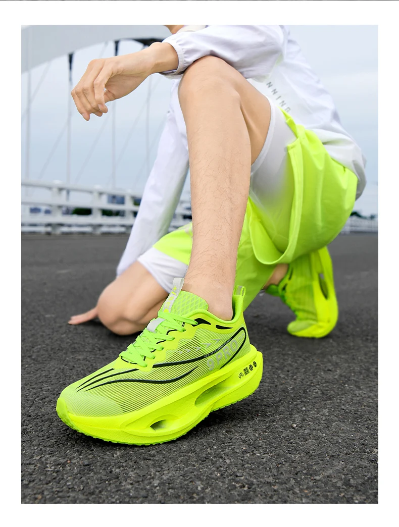 Men's Sneakers 9PRO Carbon Board Skeleton Cushioning Marathon Running Shoes Outdoor Fitness Training Sports Tennis Shoes Women's