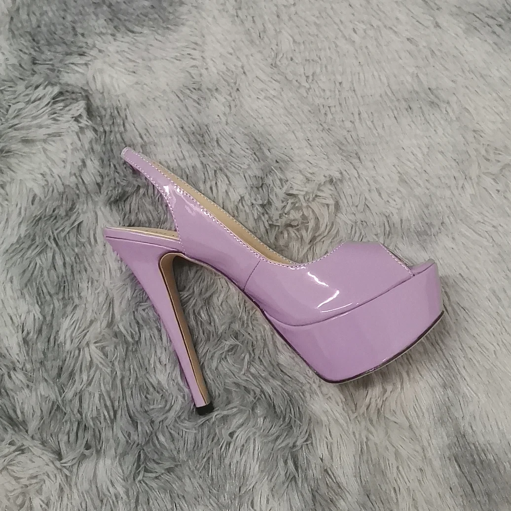 LOSLANDIFEN New 2026 Women Sandals Sexy 14CM Super High Heels Open Toe Platform Sandals Gladiator Party Dress Red Wedding Shoes