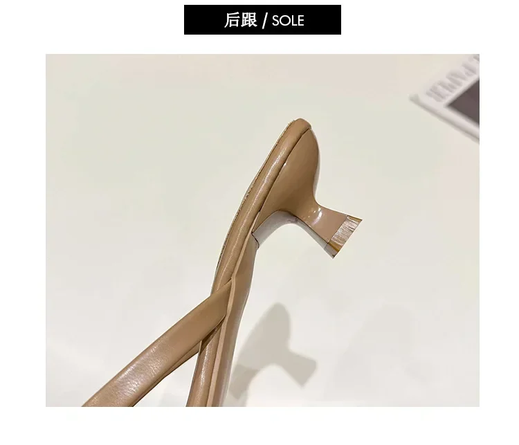 Women Clip Toe Slippers Summer Comfort Low Heel Slides Shoes Ladies Casual Dress Street Style Soft Sole Flip-flops