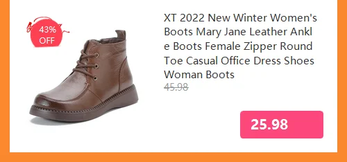 Xiuteng Women's Winter Boots 2022 Genuine Leather Boots Women's Winter Boots Female Shoe Boots On Flat Sole Botas Mujer