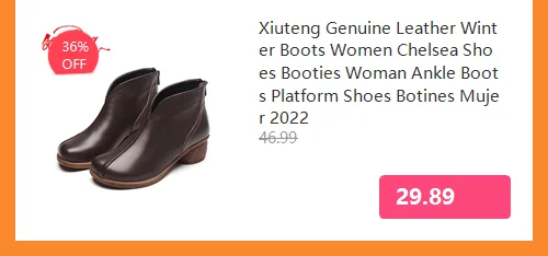 Xiuteng Women's Winter Boots 2022 Genuine Leather Boots Women's Winter Boots Female Shoe Boots On Flat Sole Botas Mujer