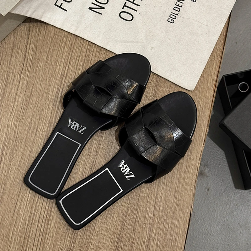New Summer Designer Women'S Solid Color Fashion Slippers Zapatos De Mujer Women'S Shoes Slippers Women Slippers Women Shoes