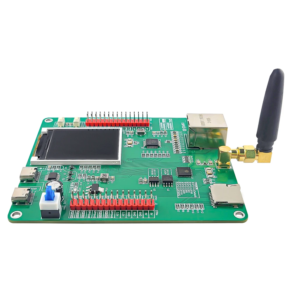 ESP32-S3 Development Board with 1.77 Inch LCD Display BT 2.5dbi WiFi Module AI Internet of Things W5500 ETH N16R8 CH340K Type-C