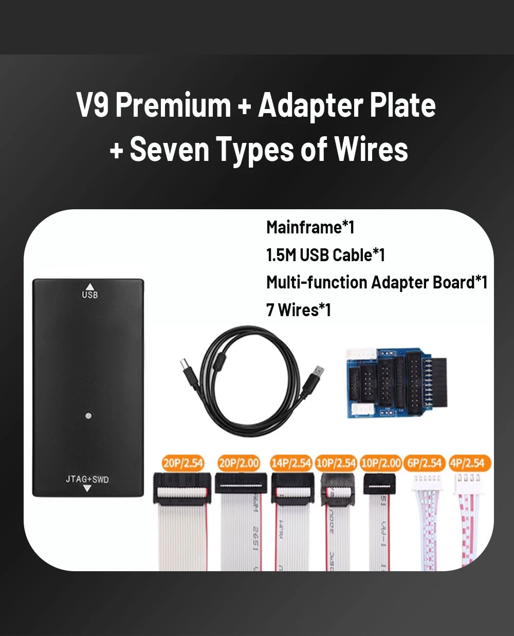 High Speed Emulator for J-Link V9 JLink USB JTAG Debugger Emulator for J-Link V11 V11P STM32F103C8T6 STM MCU V11