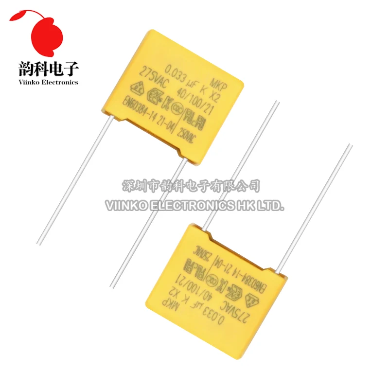 135pcs Polypropylene Film X2 Safety Capacitor Assorted Kit 275VAC 14Values 102K-105K 1NF-1UF Sample Set