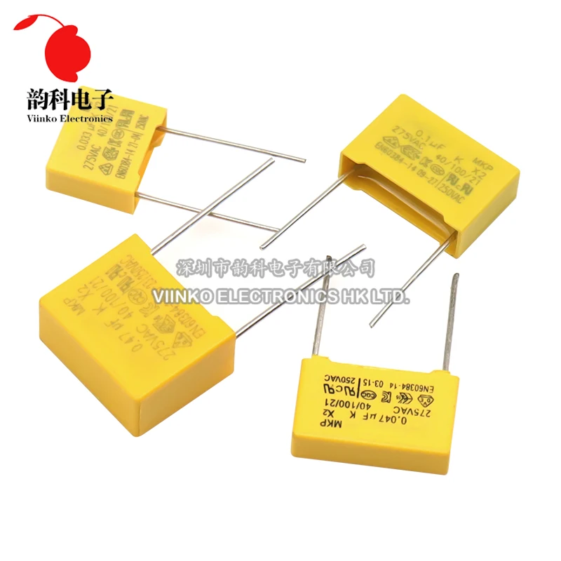 135pcs Polypropylene Film X2 Safety Capacitor Assorted Kit 275VAC 14Values 102K-105K 1NF-1UF Sample Set