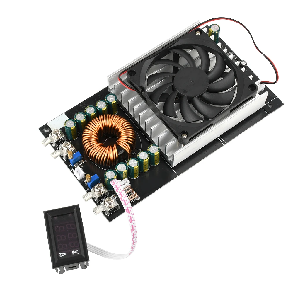 DC 15V-90V to DC 2.5V-72V 50A Adjustable Buck Converter Constant Voltage Constant Current Step Down Power Supply Module 1500W