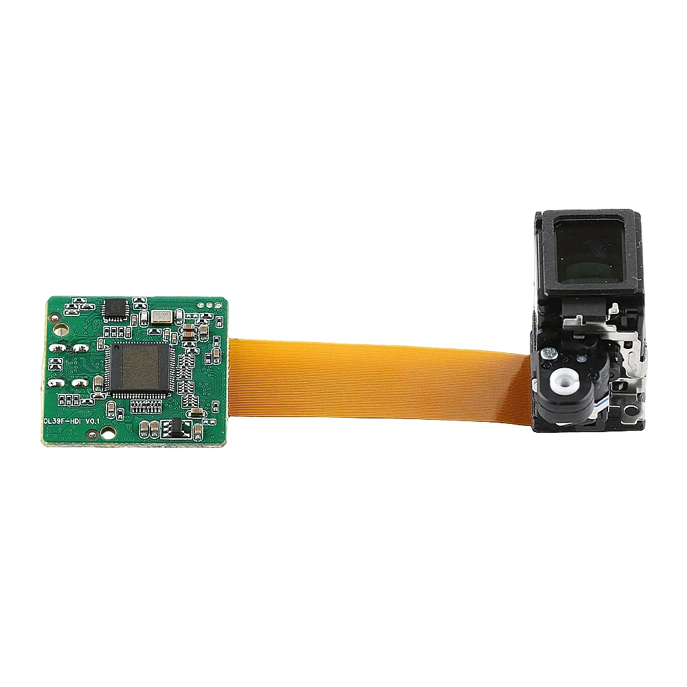 0.39 Inch OLED Display Viewfinder 1024*768 Night Vision HDMI AV VGA Input EVF Monocular Microdisplay Module for Thermal Imaging