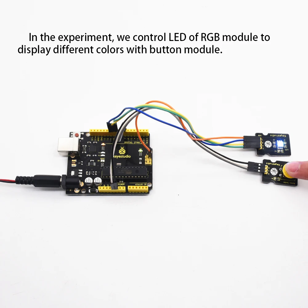 Keyestudio 37/48 In 1 Sensor Module Kit Gift Box For Arduino Starter Sensor Kit With Tutorial STEM Kids Programming Kit