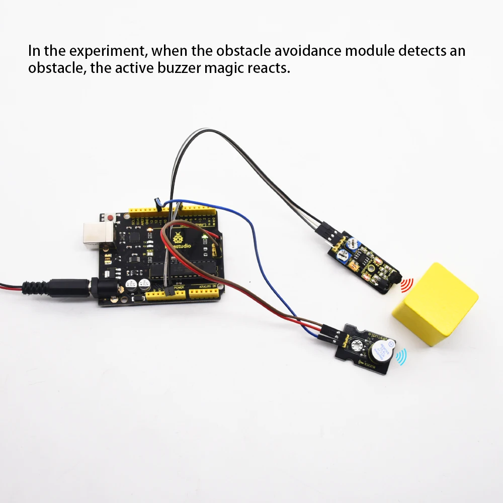 Keyestudio 37/48 In 1 Sensor Module Kit Gift Box For Arduino Starter Sensor Kit With Tutorial STEM Kids Programming Kit