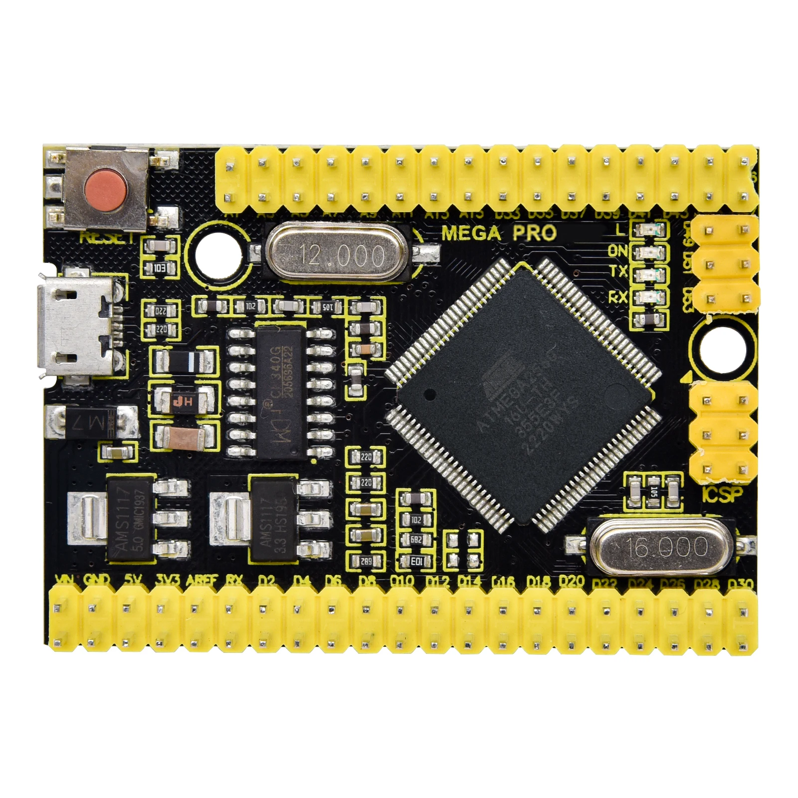 Keyestudio 2560MEGA WiFi /Plus/ Pro / Development Board+USB Cable Compatible for Arduino MEGA2560 R3 Microcontroller Boards