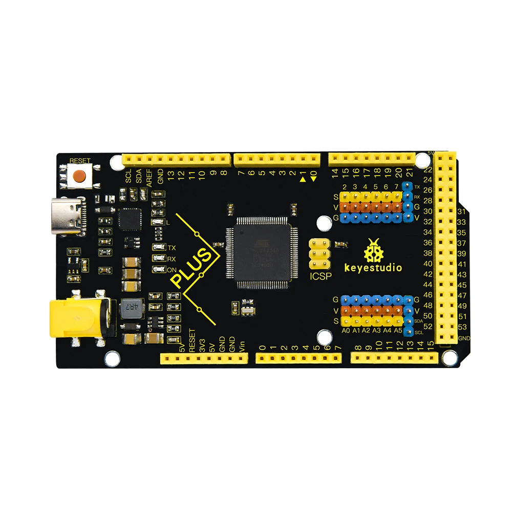 Keyestudio 2560MEGA WiFi /Plus/ Pro / Development Board+USB Cable Compatible for Arduino MEGA2560 R3 Microcontroller Boards
