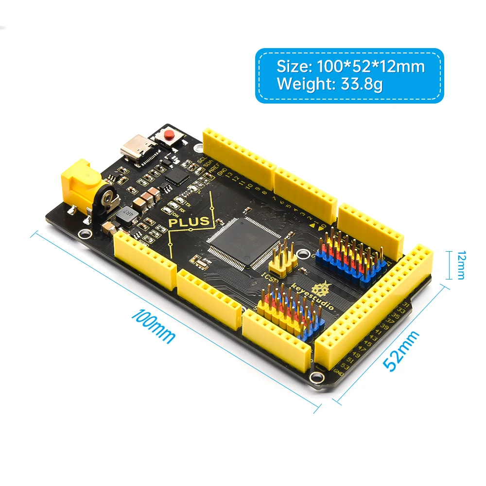 Keyestudio 2560MEGA WiFi /Plus/ Pro / Development Board+USB Cable Compatible for Arduino MEGA2560 R3 Microcontroller Boards