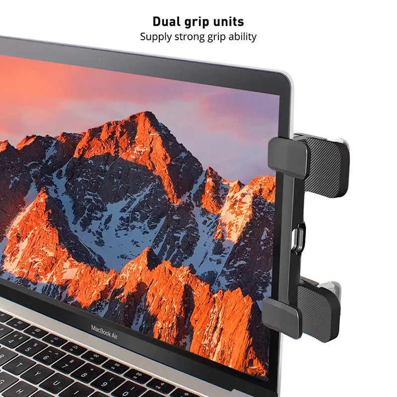 Multi Screen Side Mount Clip Monitor Tablet Holder For Pad Pro Air 1 2 3 4 5 Macbook Air Xiaomi Laptop Dual Display
