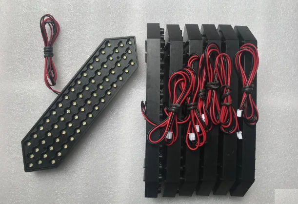20 Inch Large Number 7 Segment Digital Module for Oil/Gas Price Sign Outdoor Waterproof Module RF Remote Control