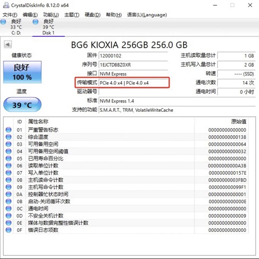 FOR KIOXIA BG6 BG5 BG4 128G 256G 512G 1TB 2230 NVME PCIE3.0 4.0 M.2 Solid State Drive Laptop Supports Steam Deck Handheld Camera