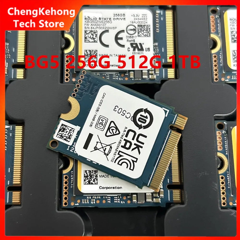 FOR KIOXIA BG6 BG5 BG4 128G 256G 512G 1TB 2230 NVME PCIE3.0 4.0 M.2 Solid State Drive Laptop Supports Steam Deck Handheld Camera