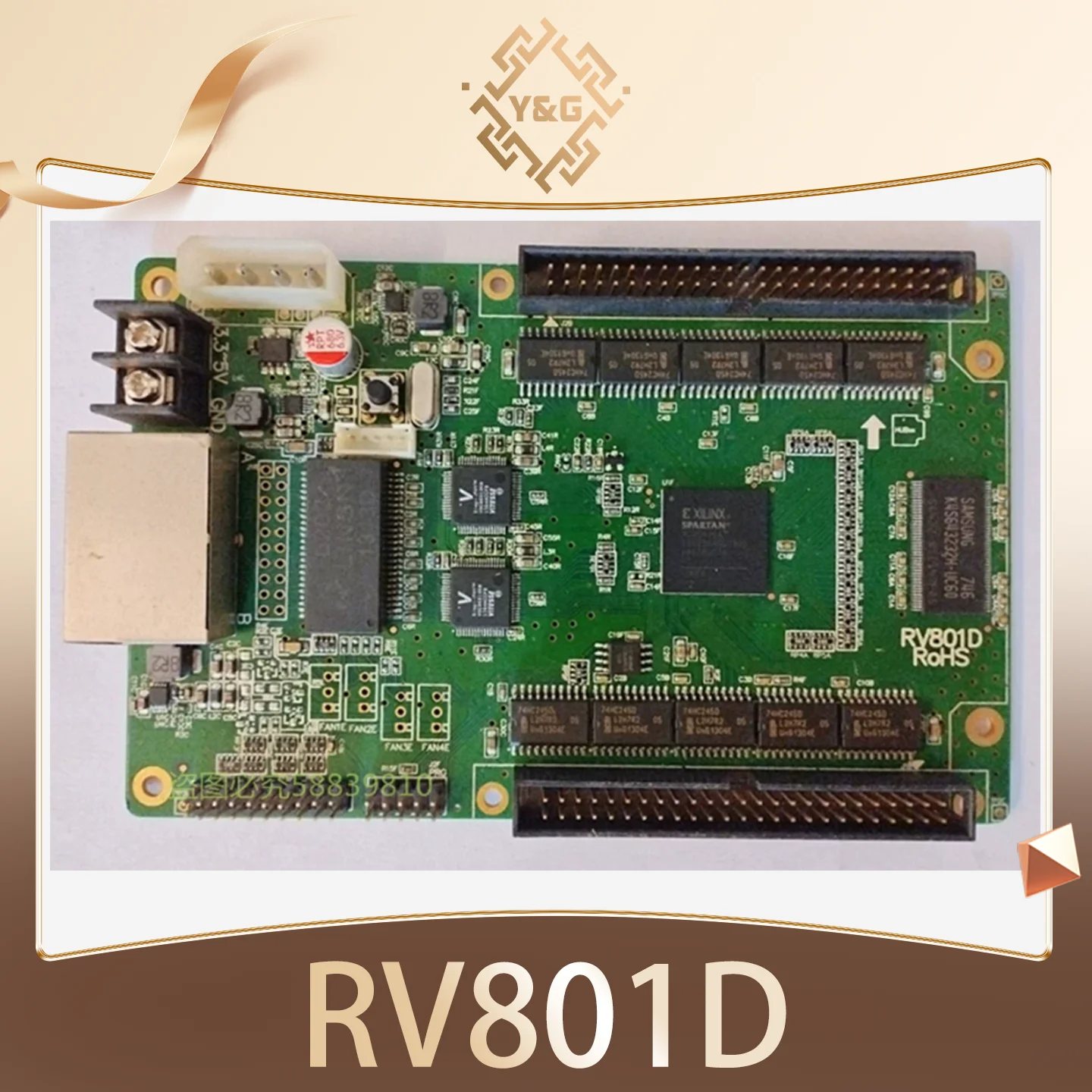 Linsn RV801D linsn control card led display synchronous receiving card work with linsn TS802D sending card for fixed led screen