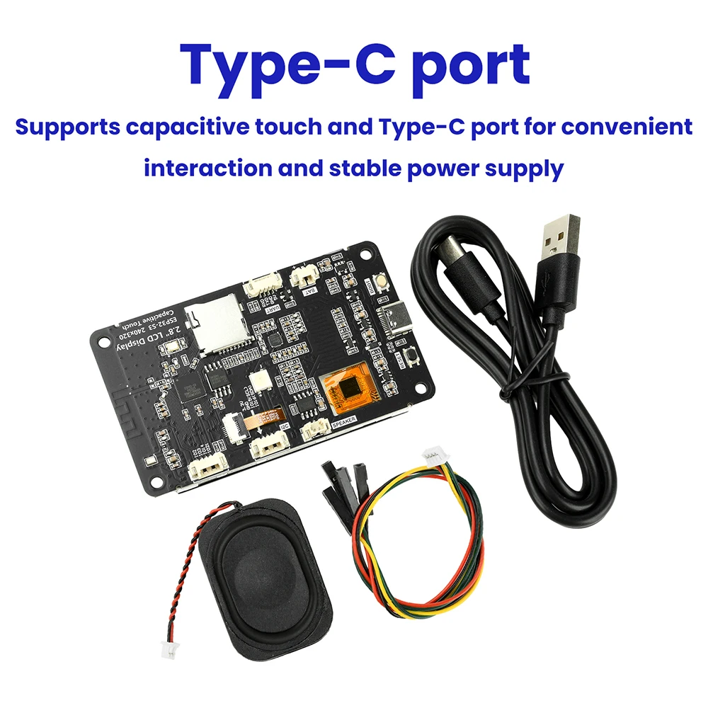ESP32-S3 Development Board Wifi Bluetooth Intelligent Display Screen 2.8-inch TFT Module Touch Screen Supports Xiaozhi Type C