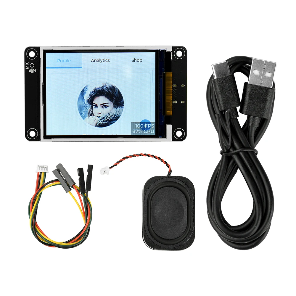 ESP32-S3 Development Board Wifi Bluetooth Intelligent Display Screen 2.8-inch TFT Module Touch Screen Supports Xiaozhi Type C