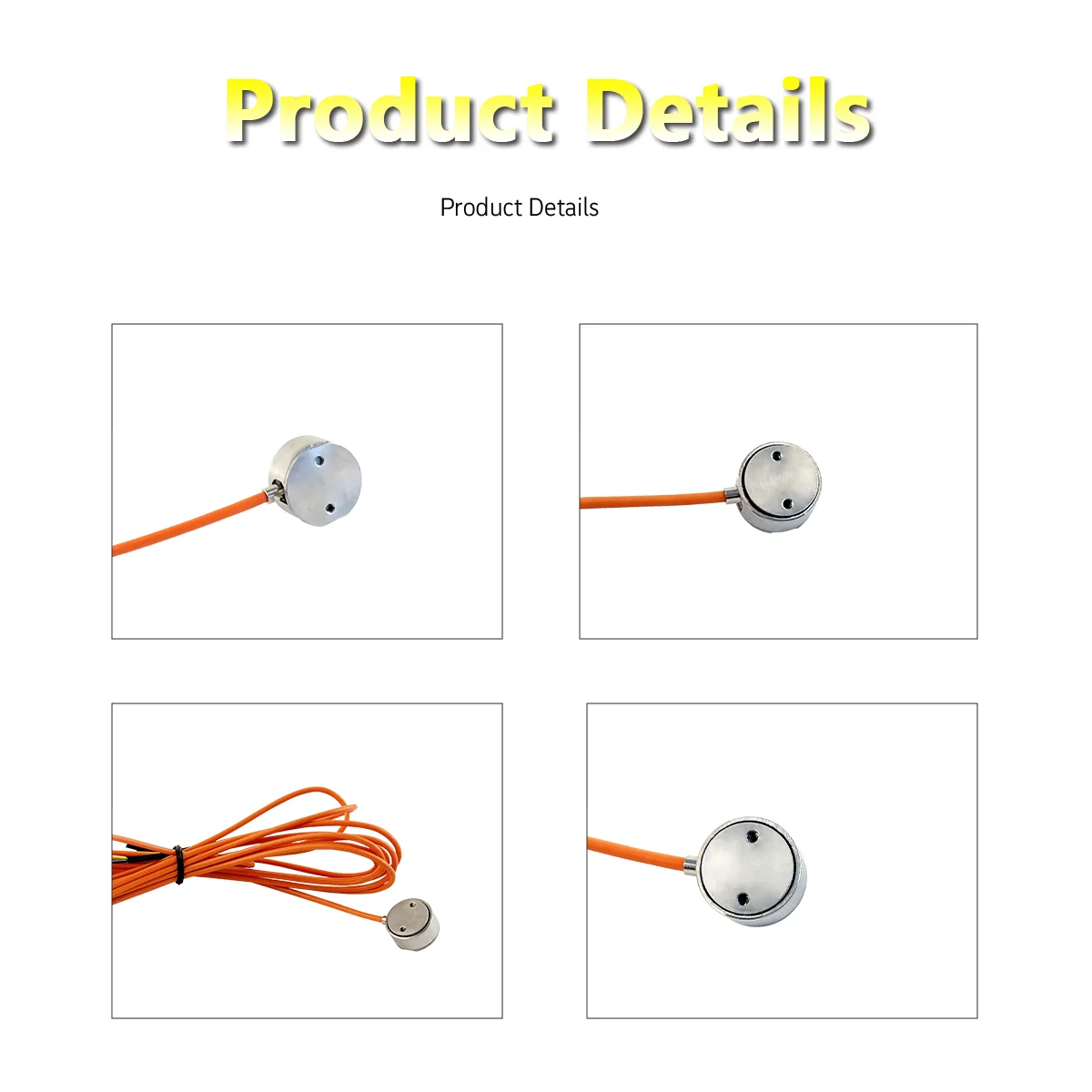 Mini Column Force Weighing Sensor Load Cell 5-10V 350Ω 5kg 10kg 20KG 2.0mV/V 350ohm Compression Weighing Sensor Press Force